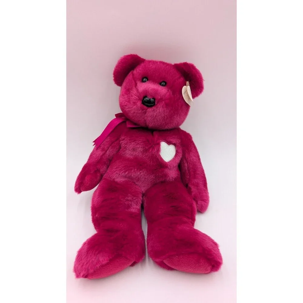 Ty Valentina the Red Bear Beanie Baby